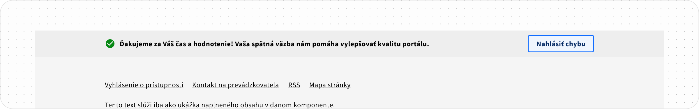 vyjadrenie spokojnosti